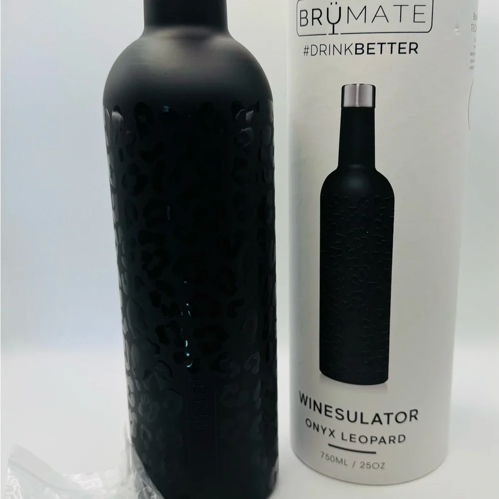 BrüMate‎ Onyx Leopard Winesulator